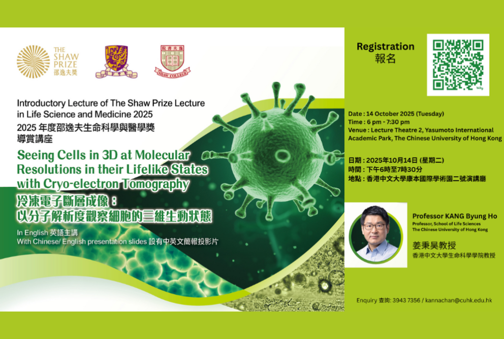 Introductory Lecture of The Shaw Prize Lecture in Life Science and Medicine 2025