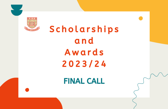 [Final Call] Scholarships and Awards 2023/24
