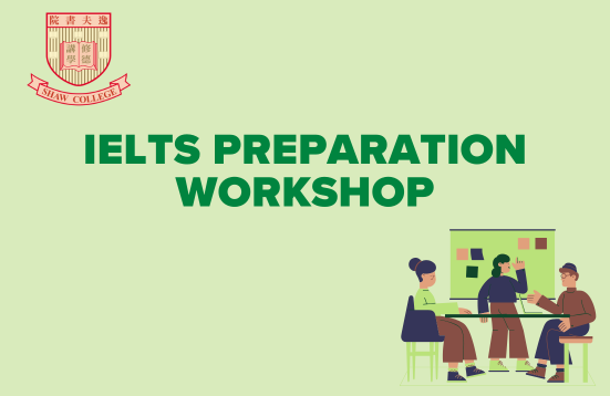 [Open for Application] IELTS Preparation Workshop